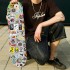 100 PCS Cool Stickers Pack,Vinyl Waterproof Stickers for Water Bottles Skateboard Laptop Luggage Computer Bike Phone, Stickers for Adults