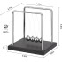 QLKUNLA Newtons Cradle Balance Balls Science Physics Gadget Desktop Decoration Kinetic Motion Toy for Home and Office