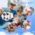 6 Pack Fidget Toys Set Spinning Ball 3D Cube Infinity Cube Massage Roller Star Spiral Sensory Toys Stress Relief Desk Cool Gadget for Adults